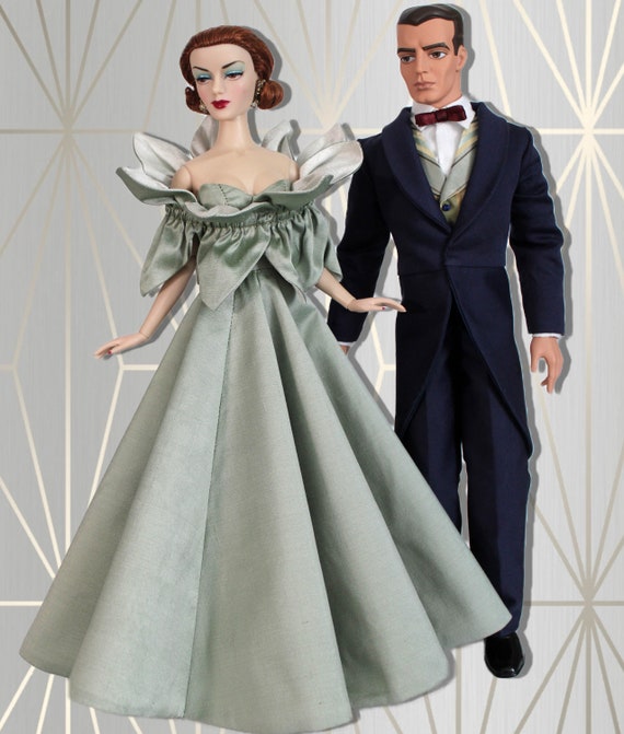 15.5インチ ジーン・マーシャル人形用人形服縫製パターン、ガラ - Etsy