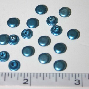 1/8 inch Metallic Flat Top Eyelets for cards, tags, scrapbooking and embellishments
