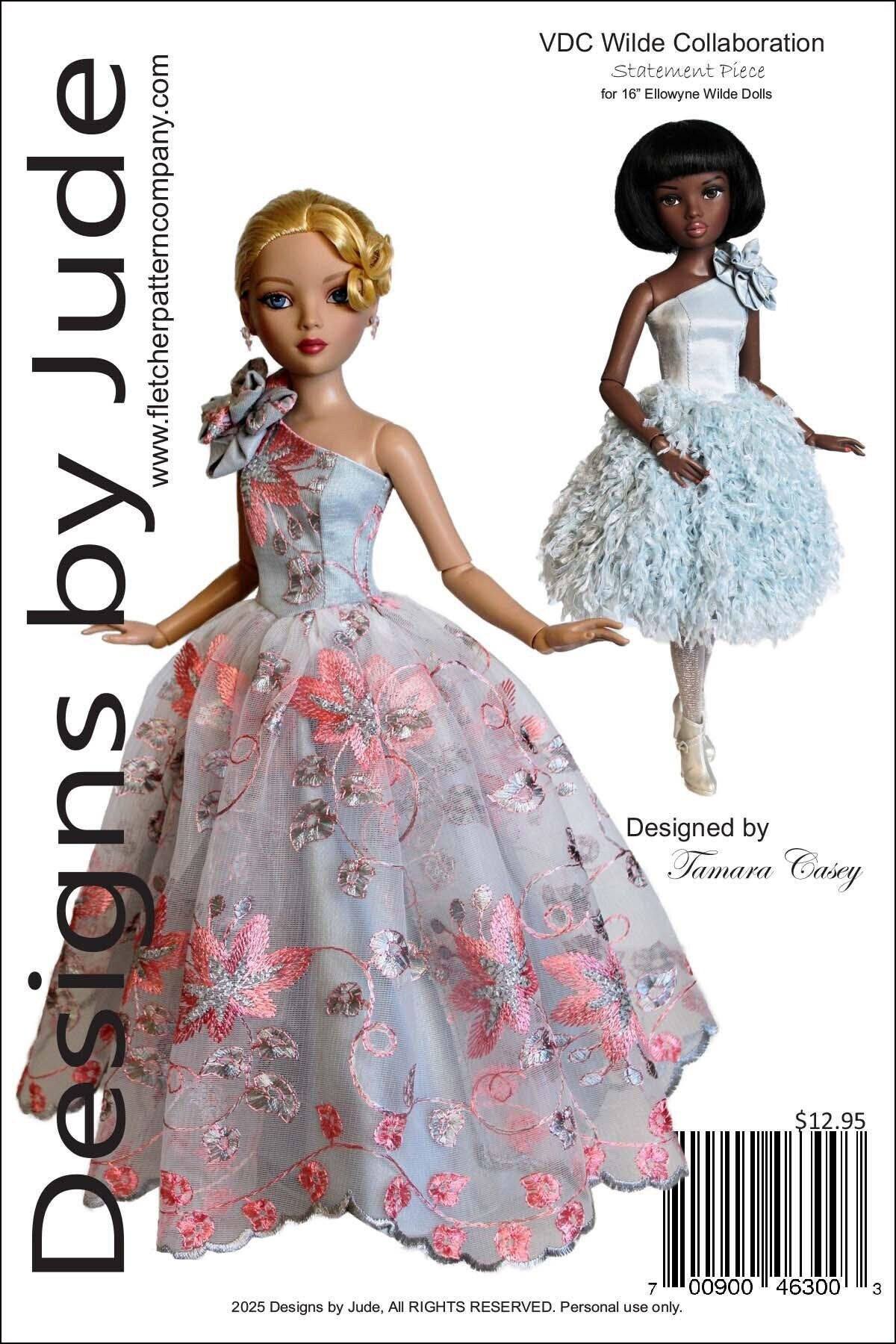 Doll Clothes Sewing Pattern for 16