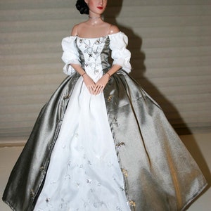 PDF Patron de vêtements de robe de mariée Outlander pour 16,5 RTB101 Body Dolls Tonner image 7
