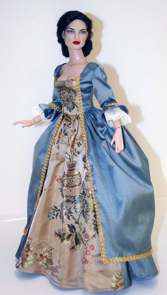 Outlander Claire Fraser Sewing Pattern for 15.5/" Gene Marshall Dolls Poldark