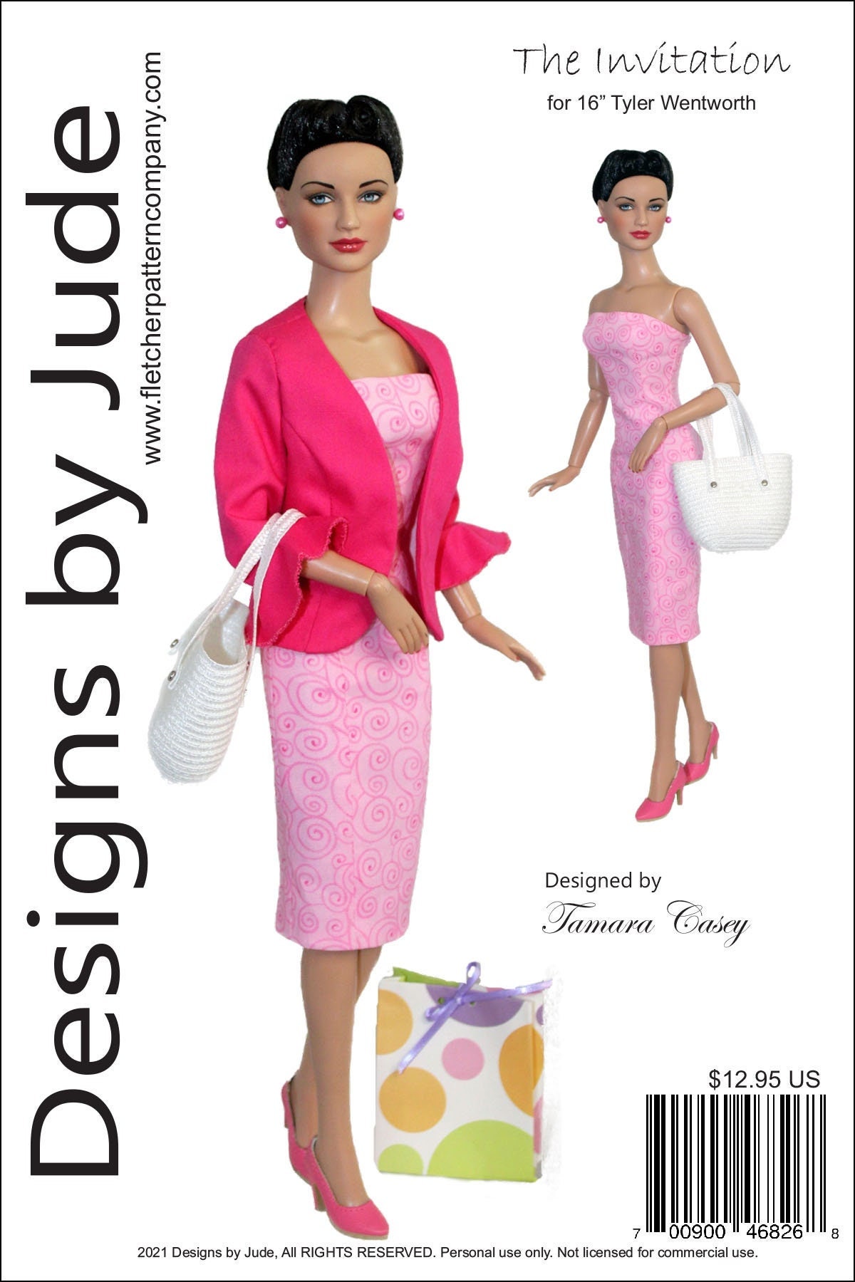 Agenzia Classic Doll Clothes Modello Di Cucito Per 16 "Tyler Wentworth Dolls Tonner - Italia - Foto 10