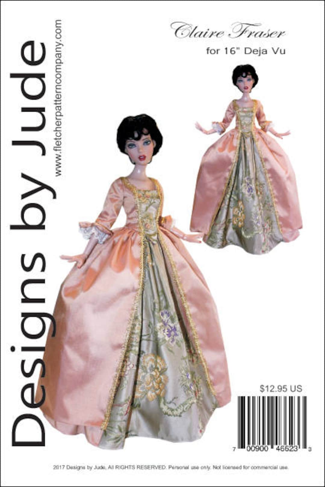 Outlander Tonner Dolls 2018 Outlander Scottish Claire Doll Clothes