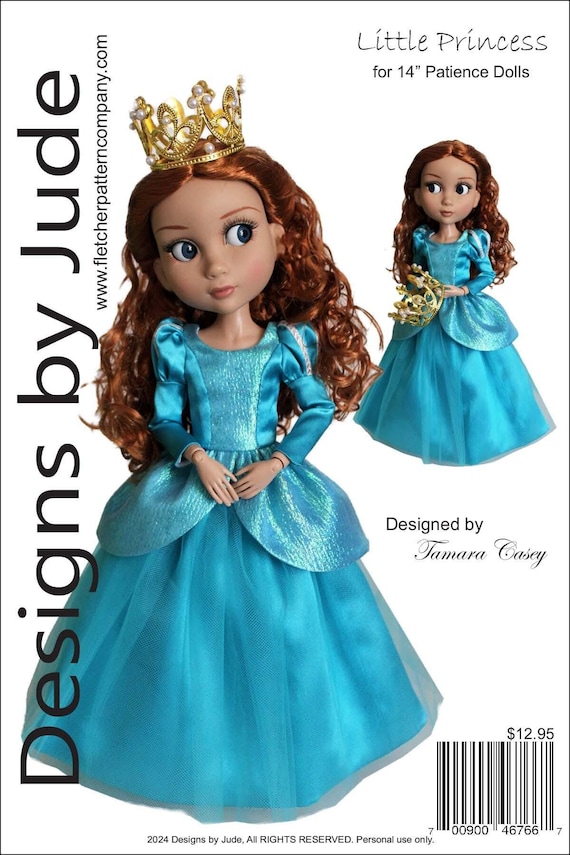 Doll Clothes Sewing Pattern for 14