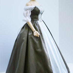 PDF Outlander Wedding Dress Doll Clothes Sewing Pattern for 65cm Iplehouse 1/3 EID Dolls image 5