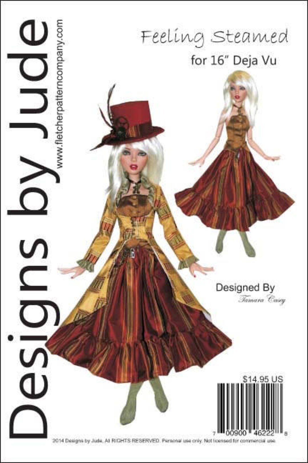 PDF 蒸気を感じさせるスチームパンク人形の服の縫製パターン（16