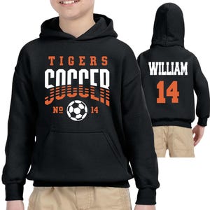 Soccer Team Custom Personalized Youth Heavy Blend Cotton Gildan Hoodie Shirt Perfect Gift - 249.18500