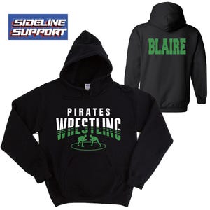 Wrestling Team Custom Personalized Unisex Heavy Blend Cotton Gildan Hoodie Shirt Perfect Gift - 5.18500