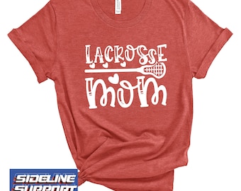 Amazing Tee Lacrosse Mom Bella Canvas Soft Jersey Shirt - 3001