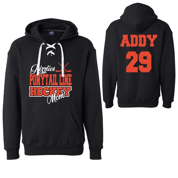 Sudadera con capucha y encaje unisex con diseño personalizado de