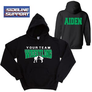 Wrestling Team Custom Personalized Unisex Heavy Blend Cotton Gildan Hoodie Shirt Perfect Gift - 5.18500