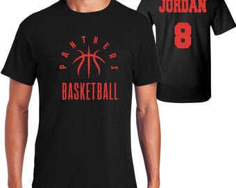 Basketball Team Custom Personalized Unisex Heavy Cotton Gildan Tee Shirt Great Gift - .3001