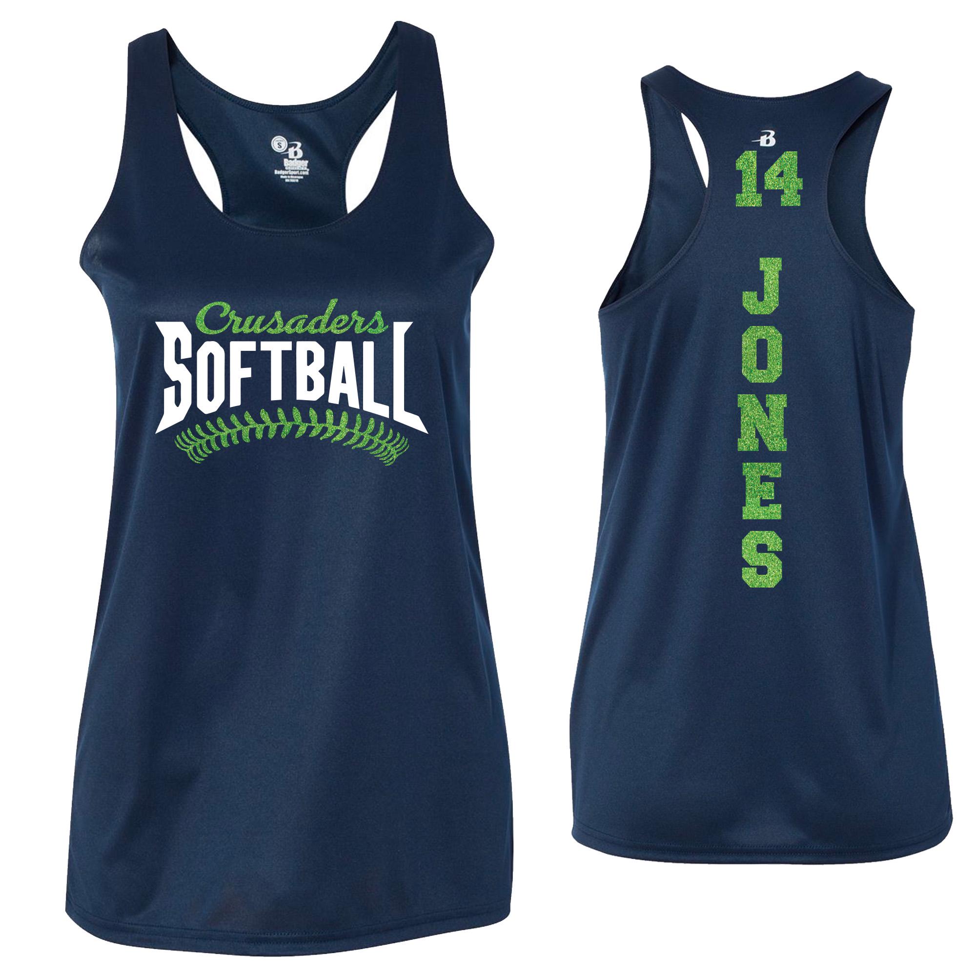 Maillot De Softball Femme Premier Athletics - Dri-Fit - Noir - Taille L