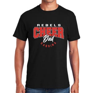Cheer Dad Custom Personalized Unisex Heavy Cotton Gildan Tee Shirt Great Gift Amazing Quality - 5000