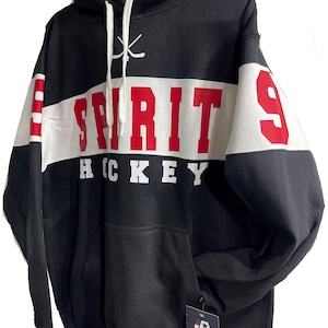 Hockey Team Team Custom Personalized Unisex Varsity Colorblocked Fleece Hoodie Shirt Perfect Gift - 8644