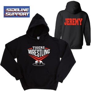 Wrestling Team Custom Personalized Unisex Heavy Blend Cotton Gildan Hoodie Shirt Perfect Gift - 5.18500