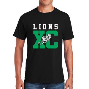 Équipe de cross-country t-shirt personnalisé unisexe en coton épais Gildan - 5000
