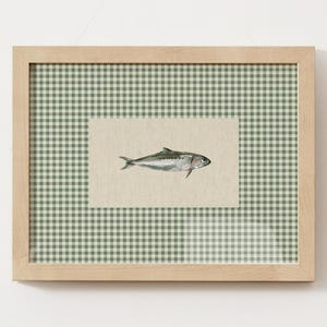 Vintage Fisch Digitaldruck | Antikes einzigartiges Wand-Kunst-Tierdruck | Fischer Ästhetische Vintage Wand Dekor Grandmillenial Digital Download