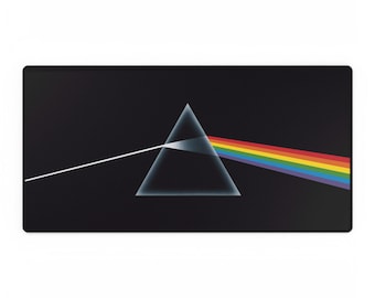 Pink Floyd Desk Mat, Dark Side of the Moon, Music Lover Gift