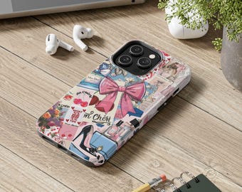 Coquette Tough Phone Cases, Coquette iphone case, Samsung coquette phone case, Girly phone case Coquette style, feminine phone case, Iphone