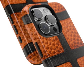 Étui de téléphone résistant au basketball - Étui pour iphone pour amateur de sport, étui samsung de basket-ball, cadeau pour fan de basket-ball, étui sur le thème du sport, téléphone NCAA