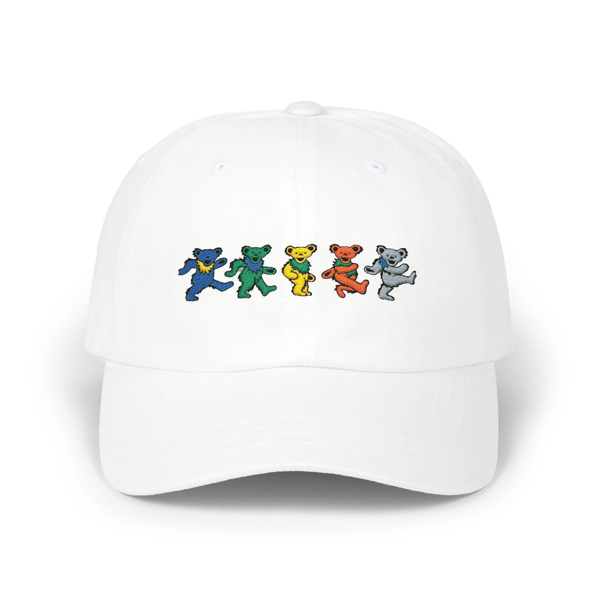 Grateful Dead Dancing Bears Classic Dad Cap Baseball Hat 