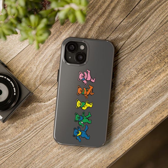 Grateful Dead Dancing Bears Tough Phone Case, Grateful Dead IPhone Cover, Music Lover Gift, Deadhead Phone case, Grateful Dead lover case Grateful Dead Dancing Bears Tough Phone Case, Grateful Dead IPhone Cover, Music Lover Gift, Deadhead Phone case, Grateful Dead lover case