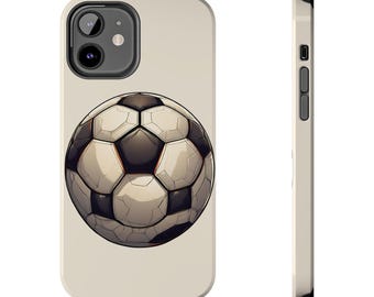 Soccer Ball Tough Phone Case, Sports Phone Case, Soccer Lover Gift, Iphone soccer case, smartphone case, samsung soccer phone case