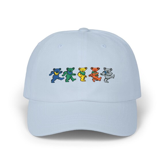 Grateful Dead Dancing Bears Classic Dad Cap Baseball Hat  display picture 2