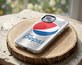 Diet Pepsi Can MagSafe iPhone Case, Nostalgic Retro Design, Protective Phone Cover, MagSafe DIet Pepsi case, Diet Pepsi lover gift idea