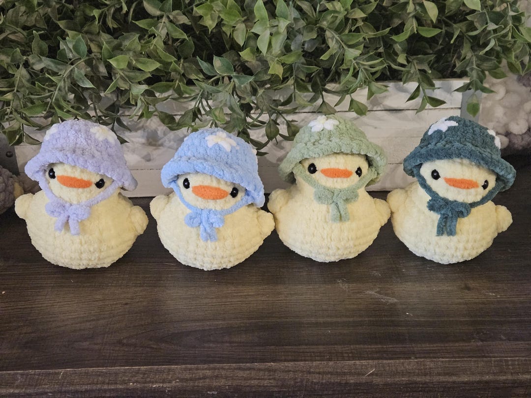 Pattern Daisy Duck Handmade Crochet Daisy Duck | Pattern By: Duckycrochetcorner and ...