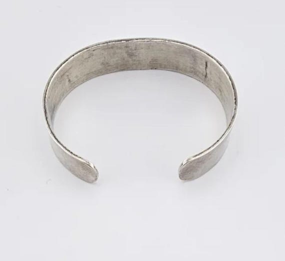 Sterling Silver Roadrunner Overlay Cuff Bracelet … - image 8