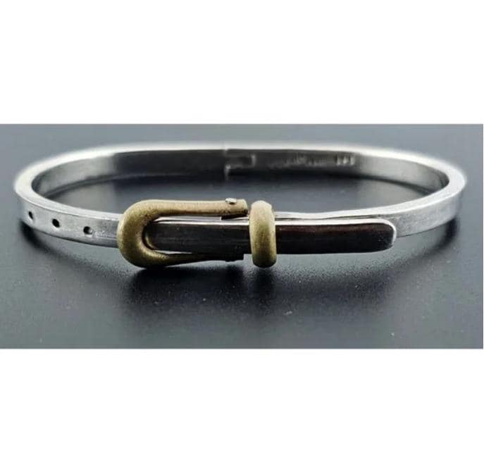 Vintage Heavy Sterling Silver Taxco Bracelet 65.5 Grams 7.25