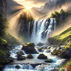 2025 JW Yeartext 8x10 Wallprint (English and Spanish)
