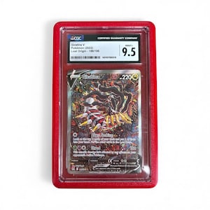 Marco de exhibición de cartas graduadas para montaje en pared: soporte protector para bloques CGC y PSA, colecciones de JCC Pokémon imagen 4