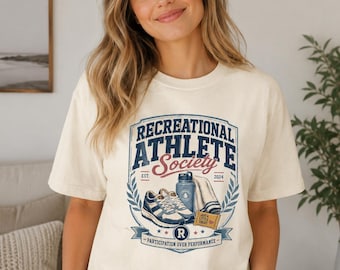 Camiseta de la Sociedad de Atletas Recreativos / Divertida camiseta deportiva familiar que hará reír a tus amigos.