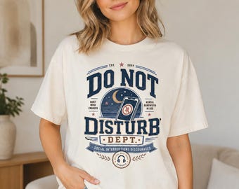 Camiseta "No molestar" / Camiseta divertida para introvertidos