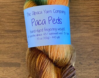 Harvest Paca Peds Sock Yarn