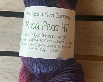 Mixed Berries Paca Peds HT Sock Yarn