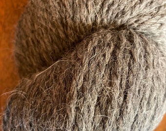 Espiral- Natural Gray 100% alpaca yarn