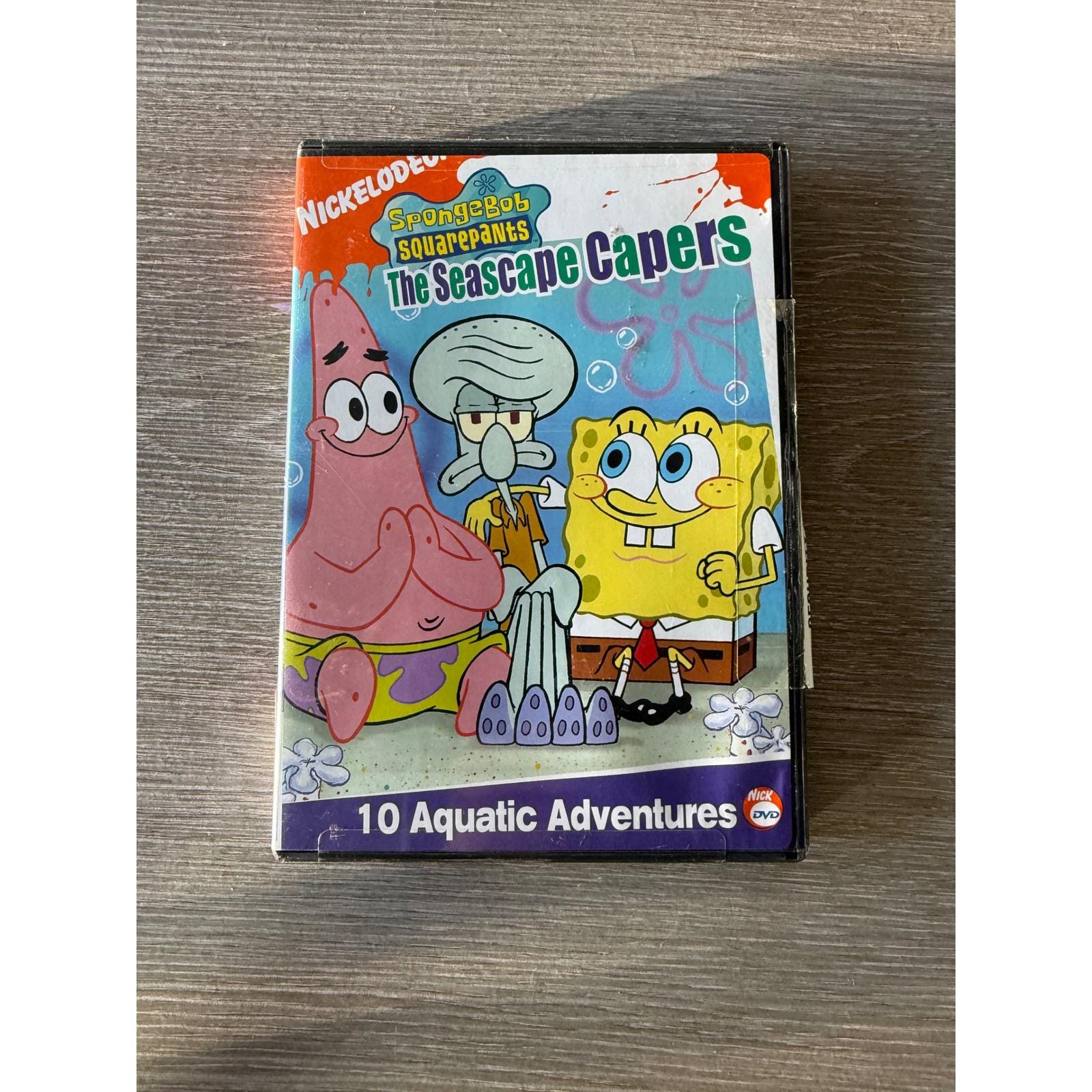 APOGEE CD Sea Gazer DVD付き Spongebob Squarepants the Seascape Capers DVD 10 Aquatic