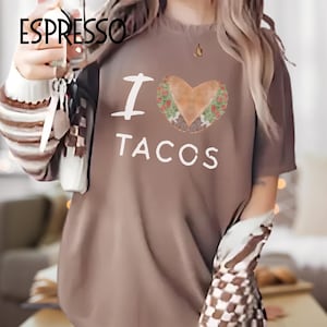 Taco Tuesday Tee: Funny Mexican Food Shirt, Foodie Gift