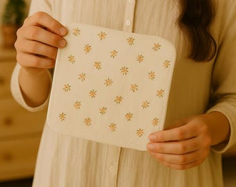 Patrón de costura para toallita reutilizable — Acogedora, gruesa y suave (PDF) de The Gingham Bow™