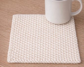 Patrón de tejido para paño de cocina texturizado — PDF de The Gingham Bow™