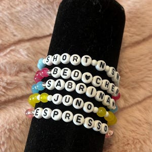 Sabrina Carpenter friendship bracelets