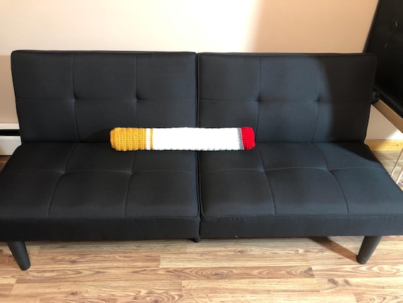 Crochet Cigarette Blanket Throw