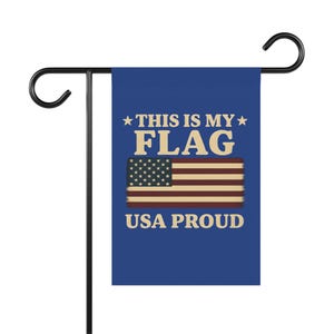 Patriotic Garden Flag, USA Proud Garden Banner, Outdoor Decor, Flag for Home, Memorial Day, July 4th Decoration
