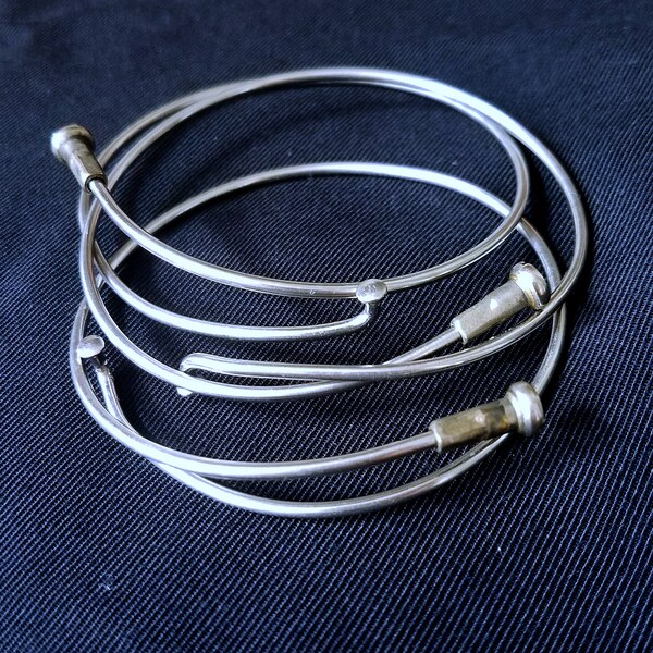 Bicycle Spoke Bangle Bracelet