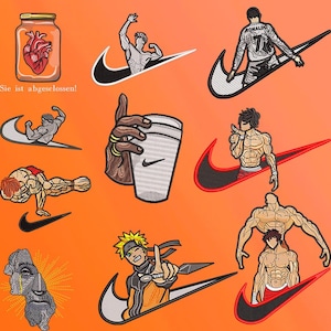 Nike Characters Pack EMB, Dst, Pes, etc…/embroidery files/Embroidery file