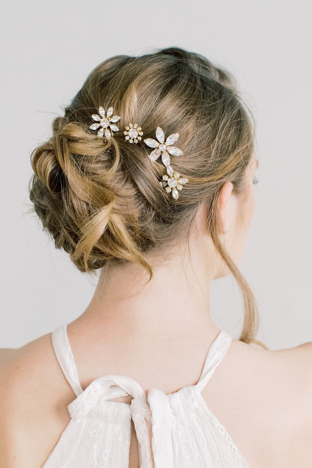 Forcine per capelli a forma di farfalla in seta Something